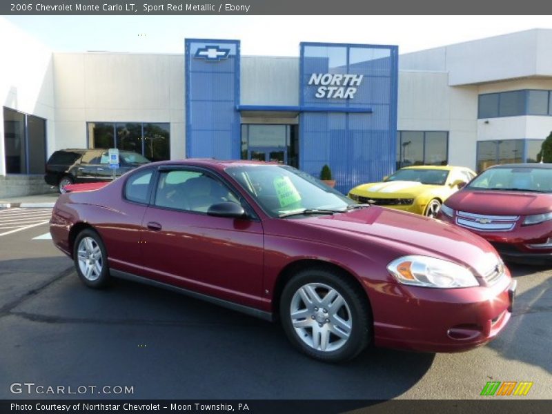 Sport Red Metallic / Ebony 2006 Chevrolet Monte Carlo LT