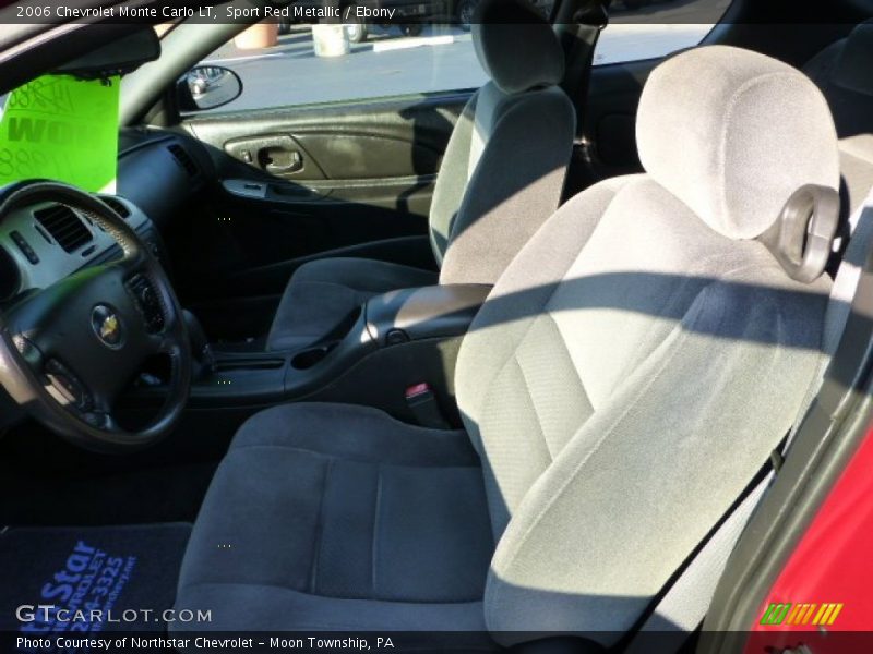 Sport Red Metallic / Ebony 2006 Chevrolet Monte Carlo LT