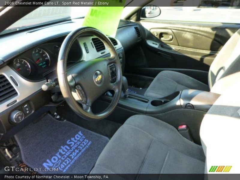 Sport Red Metallic / Ebony 2006 Chevrolet Monte Carlo LT