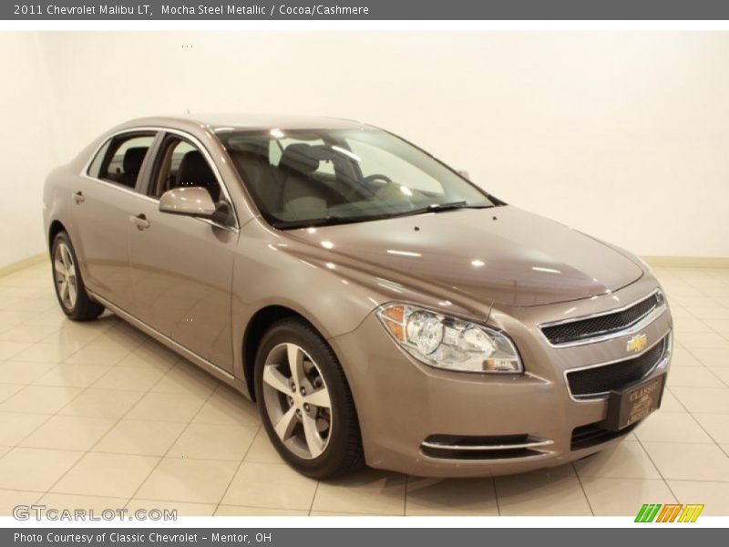 Mocha Steel Metallic / Cocoa/Cashmere 2011 Chevrolet Malibu LT