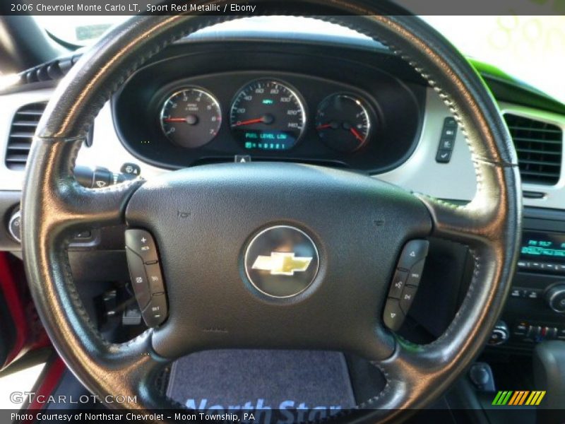 Sport Red Metallic / Ebony 2006 Chevrolet Monte Carlo LT