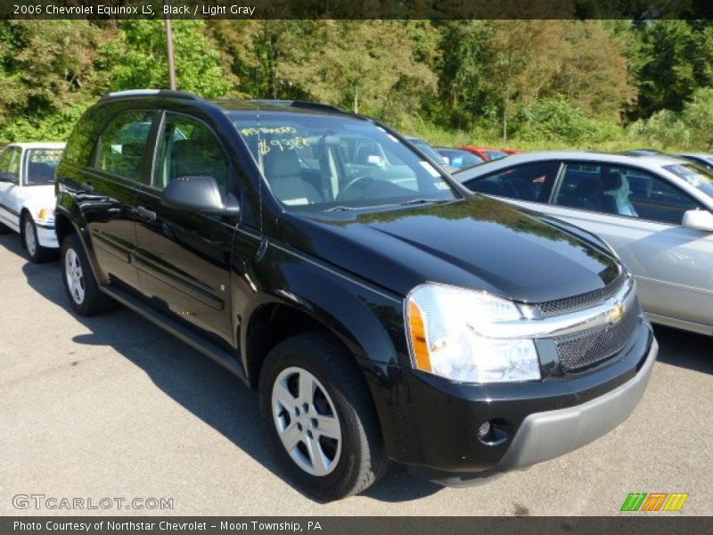 Black / Light Gray 2006 Chevrolet Equinox LS