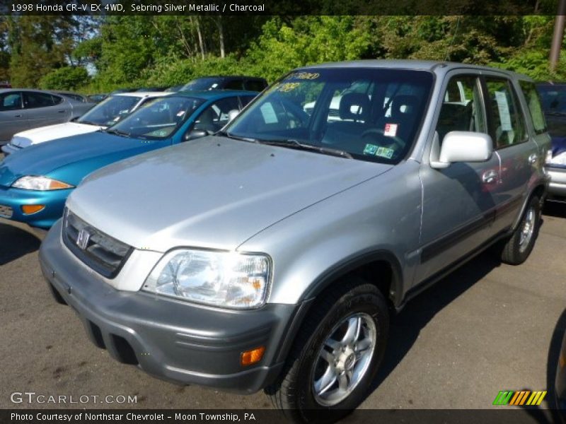 Sebring Silver Metallic / Charcoal 1998 Honda CR-V EX 4WD
