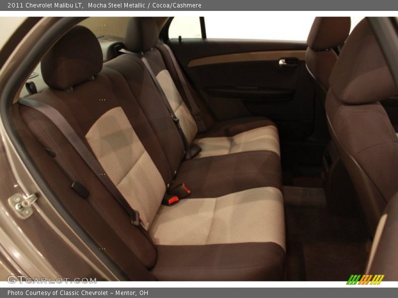 Mocha Steel Metallic / Cocoa/Cashmere 2011 Chevrolet Malibu LT