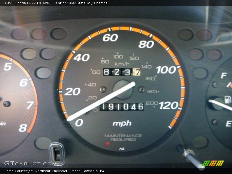 Sebring Silver Metallic / Charcoal 1998 Honda CR-V EX 4WD