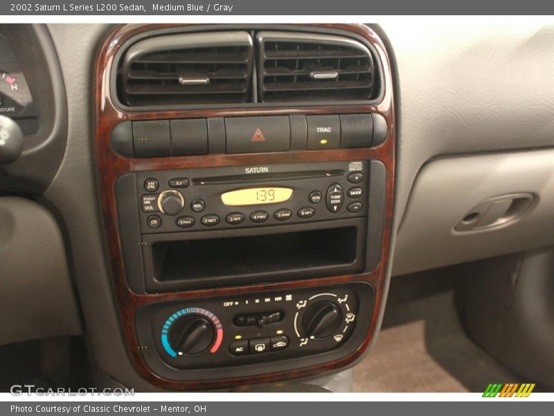 Medium Blue / Gray 2002 Saturn L Series L200 Sedan