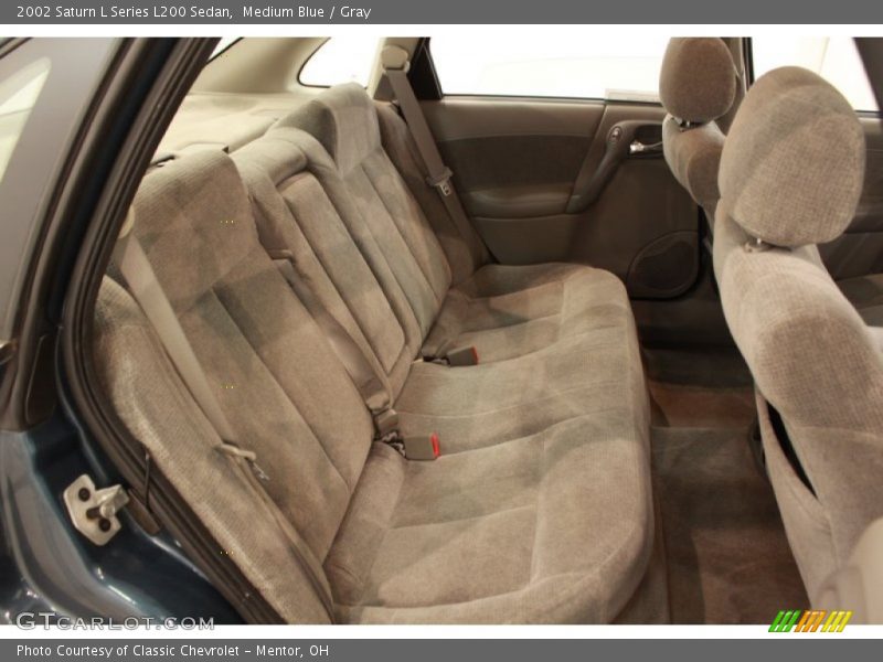Medium Blue / Gray 2002 Saturn L Series L200 Sedan