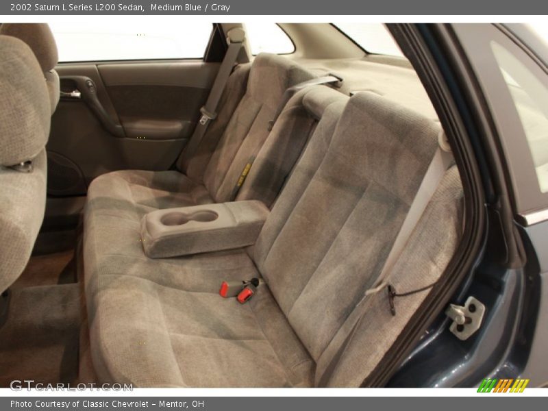 Medium Blue / Gray 2002 Saturn L Series L200 Sedan