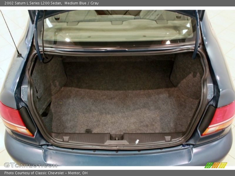 Medium Blue / Gray 2002 Saturn L Series L200 Sedan