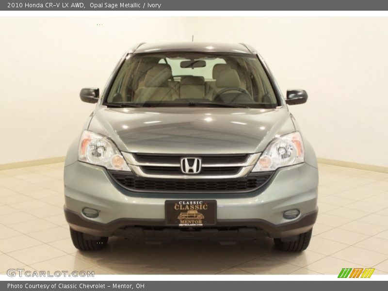 Opal Sage Metallic / Ivory 2010 Honda CR-V LX AWD