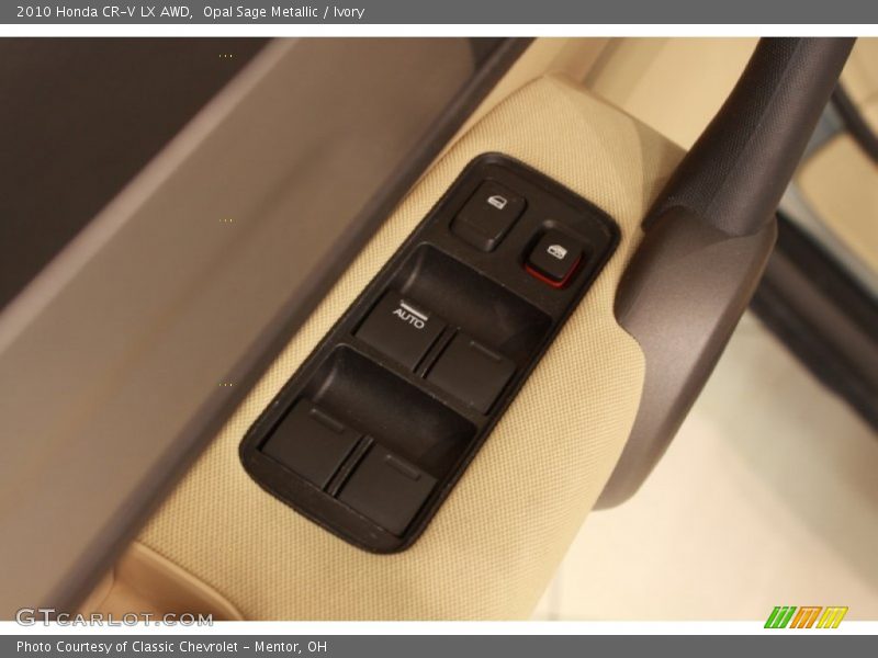 Opal Sage Metallic / Ivory 2010 Honda CR-V LX AWD