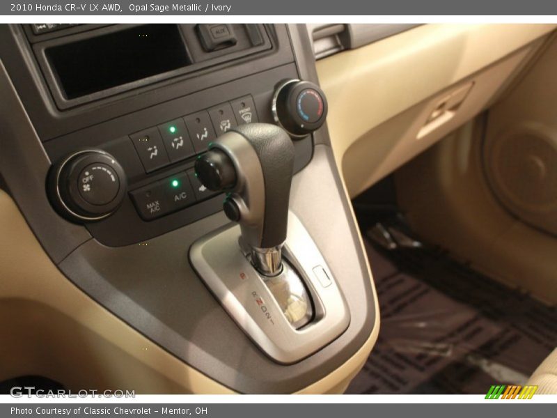 Opal Sage Metallic / Ivory 2010 Honda CR-V LX AWD