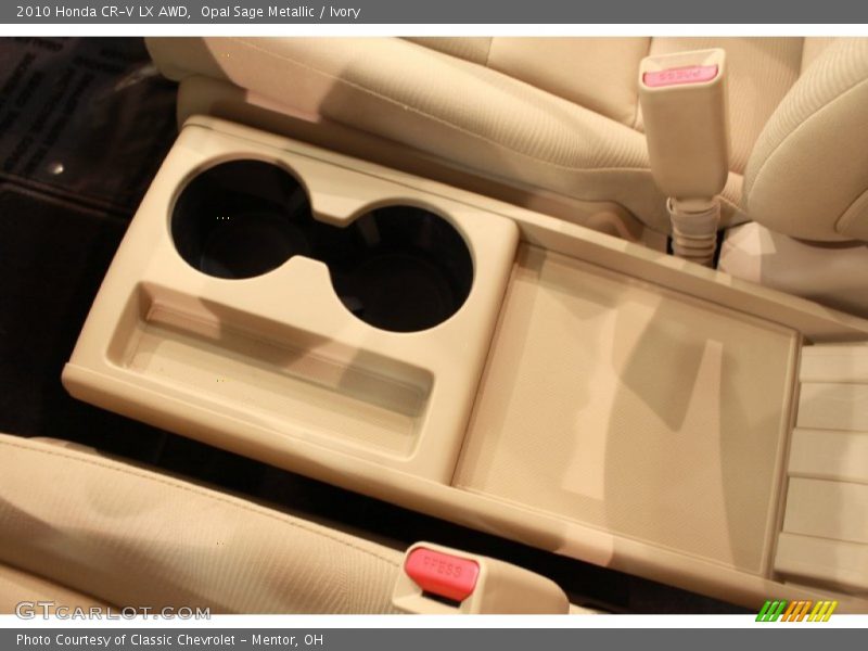 Opal Sage Metallic / Ivory 2010 Honda CR-V LX AWD