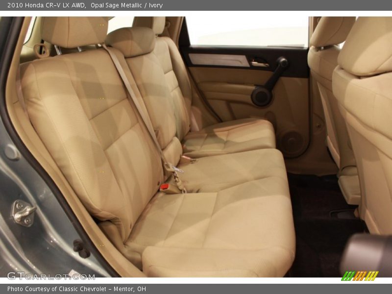 Opal Sage Metallic / Ivory 2010 Honda CR-V LX AWD
