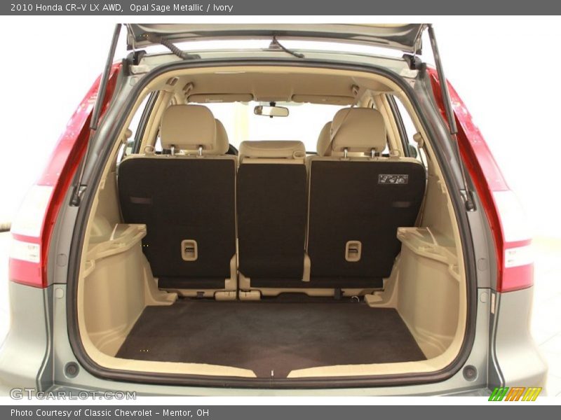 Opal Sage Metallic / Ivory 2010 Honda CR-V LX AWD