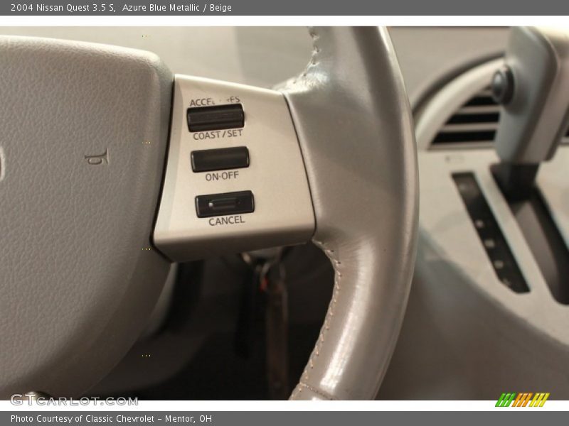 Azure Blue Metallic / Beige 2004 Nissan Quest 3.5 S