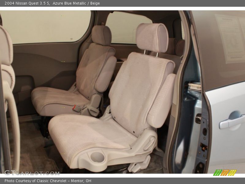 Azure Blue Metallic / Beige 2004 Nissan Quest 3.5 S