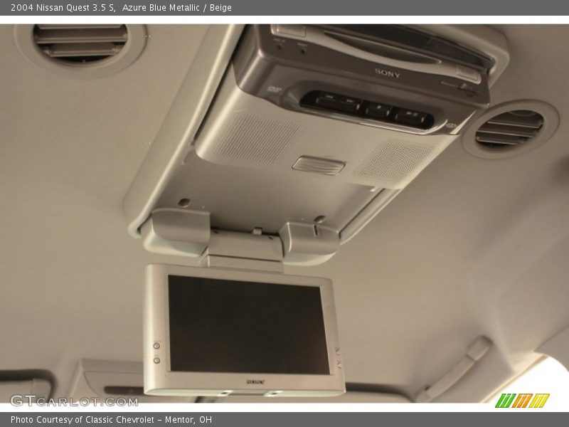 Azure Blue Metallic / Beige 2004 Nissan Quest 3.5 S