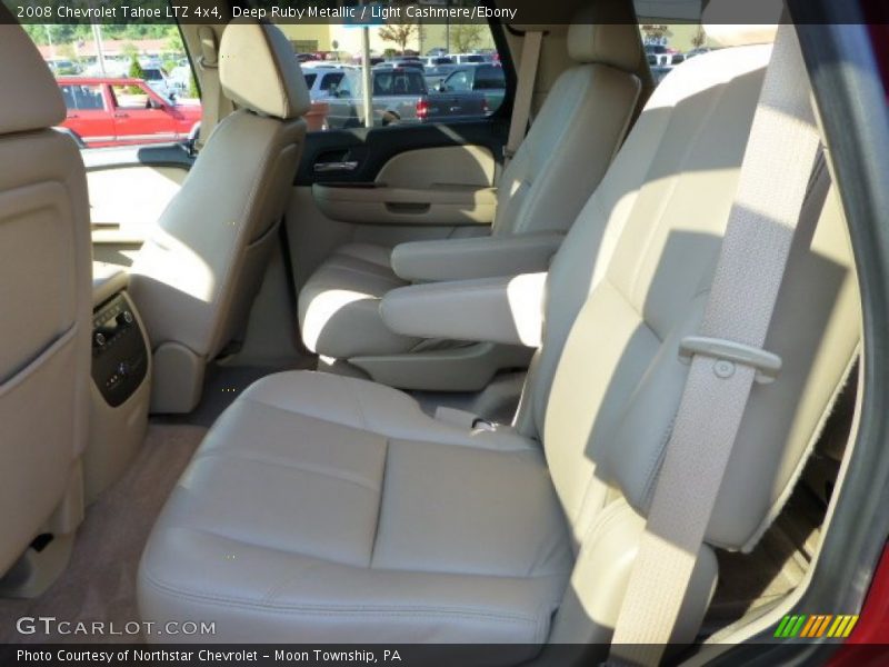 Deep Ruby Metallic / Light Cashmere/Ebony 2008 Chevrolet Tahoe LTZ 4x4