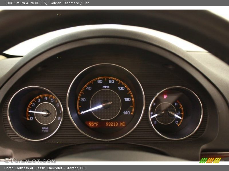 Golden Cashmere / Tan 2008 Saturn Aura XE 3.5