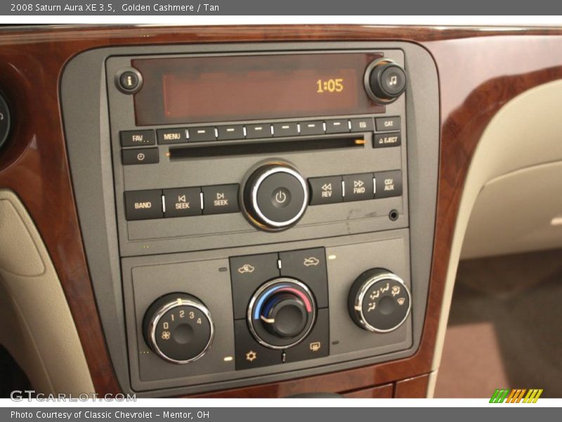 Golden Cashmere / Tan 2008 Saturn Aura XE 3.5