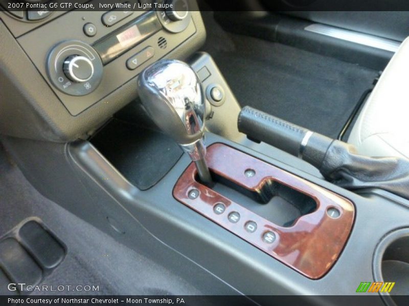 Ivory White / Light Taupe 2007 Pontiac G6 GTP Coupe