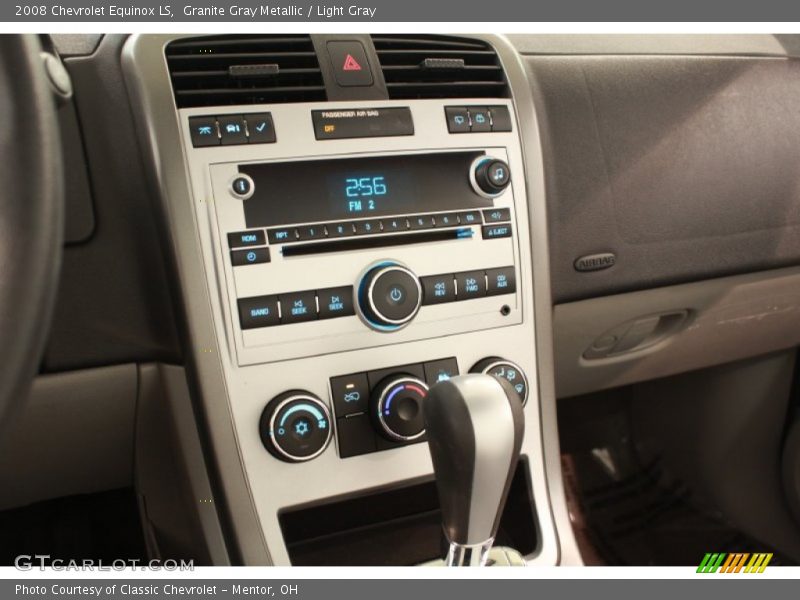Granite Gray Metallic / Light Gray 2008 Chevrolet Equinox LS