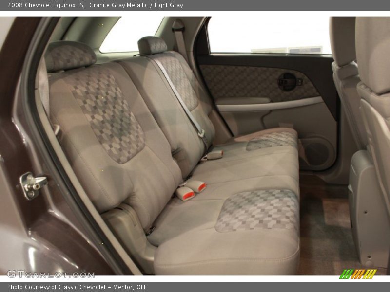 Granite Gray Metallic / Light Gray 2008 Chevrolet Equinox LS