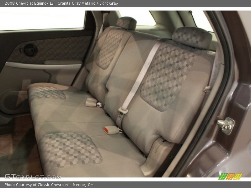 Granite Gray Metallic / Light Gray 2008 Chevrolet Equinox LS