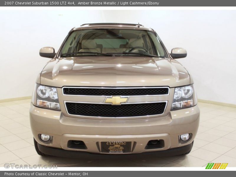 Amber Bronze Metallic / Light Cashmere/Ebony 2007 Chevrolet Suburban 1500 LTZ 4x4