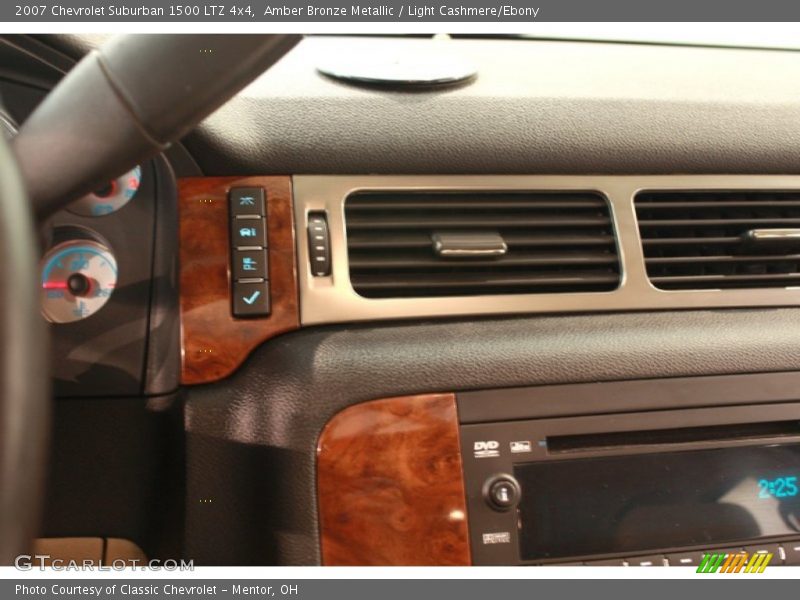 Amber Bronze Metallic / Light Cashmere/Ebony 2007 Chevrolet Suburban 1500 LTZ 4x4