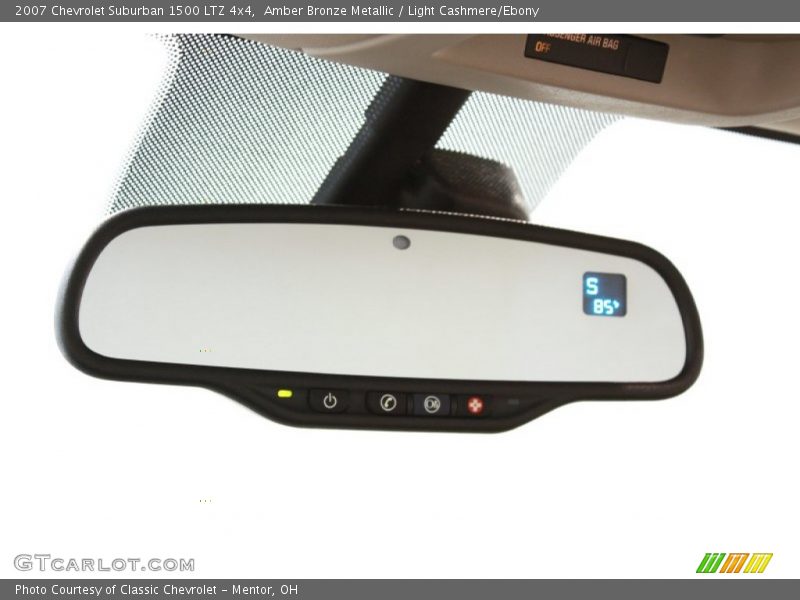 Amber Bronze Metallic / Light Cashmere/Ebony 2007 Chevrolet Suburban 1500 LTZ 4x4