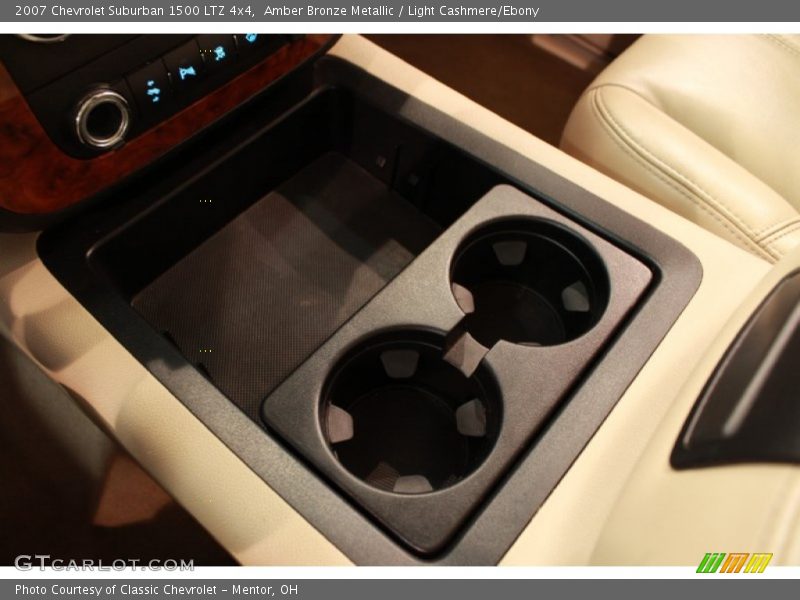 Amber Bronze Metallic / Light Cashmere/Ebony 2007 Chevrolet Suburban 1500 LTZ 4x4