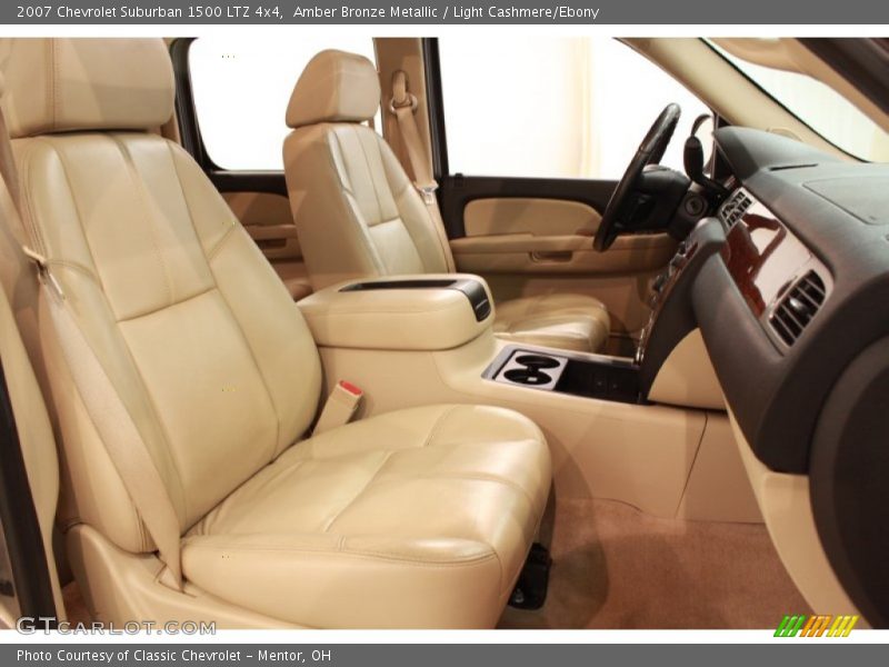 Amber Bronze Metallic / Light Cashmere/Ebony 2007 Chevrolet Suburban 1500 LTZ 4x4
