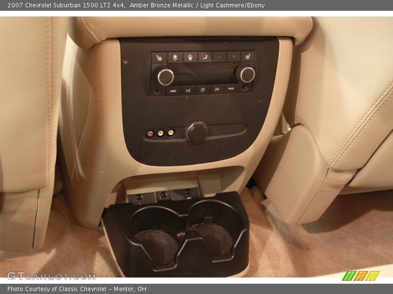 Amber Bronze Metallic / Light Cashmere/Ebony 2007 Chevrolet Suburban 1500 LTZ 4x4