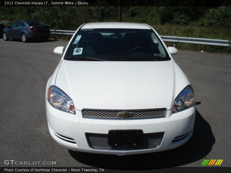 Summit White / Ebony 2012 Chevrolet Impala LT