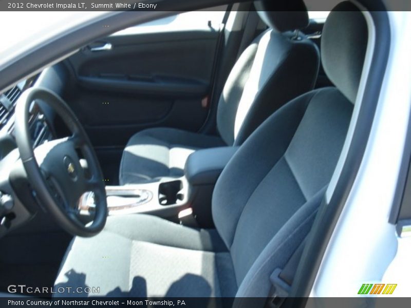Summit White / Ebony 2012 Chevrolet Impala LT