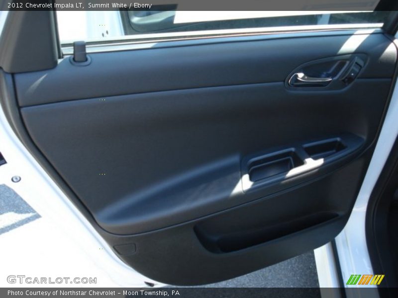Summit White / Ebony 2012 Chevrolet Impala LT