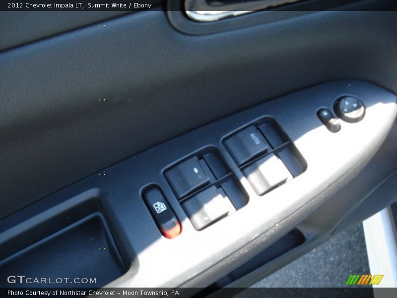 Summit White / Ebony 2012 Chevrolet Impala LT