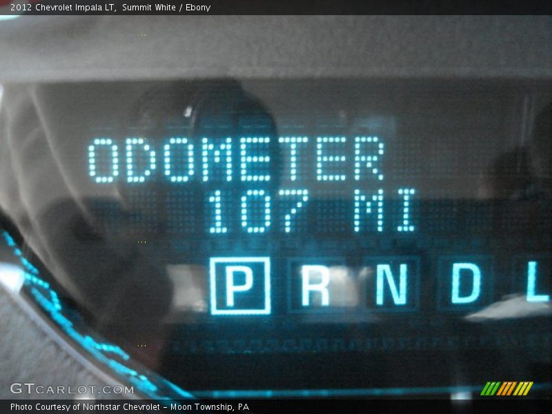 Summit White / Ebony 2012 Chevrolet Impala LT