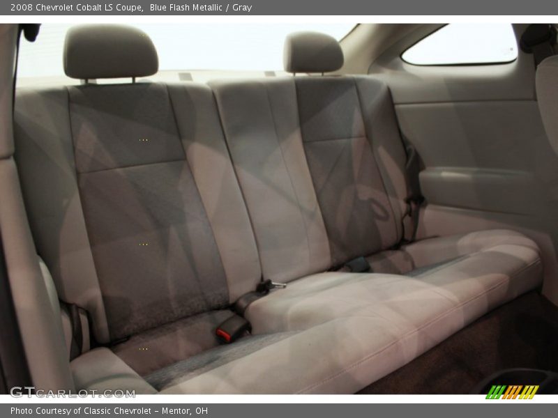 Rear Seat of 2008 Cobalt LS Coupe