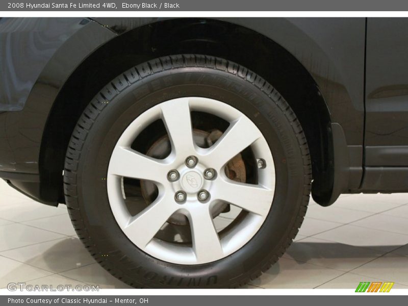  2008 Santa Fe Limited 4WD Wheel