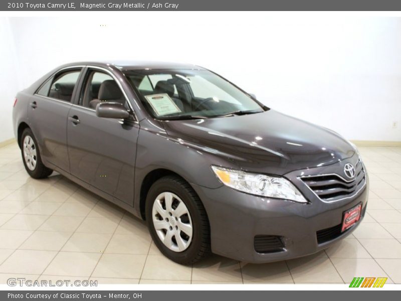Magnetic Gray Metallic / Ash Gray 2010 Toyota Camry LE