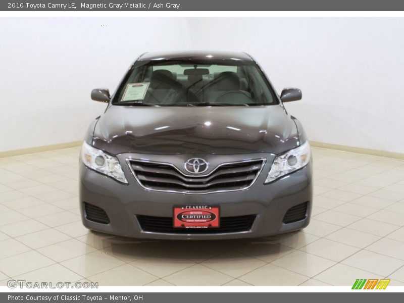 Magnetic Gray Metallic / Ash Gray 2010 Toyota Camry LE