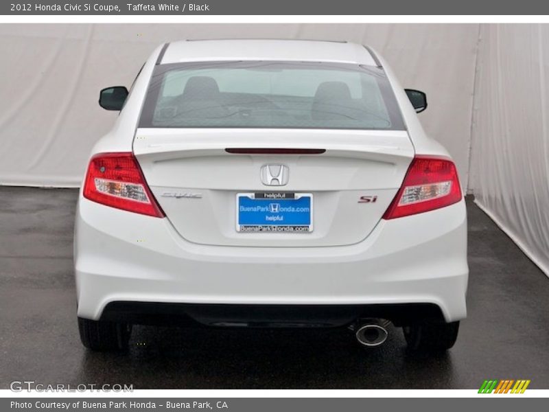 Taffeta White / Black 2012 Honda Civic Si Coupe