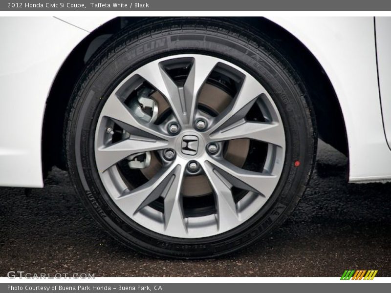 Taffeta White / Black 2012 Honda Civic Si Coupe