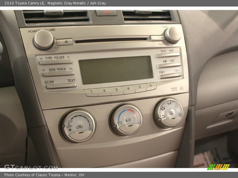 Magnetic Gray Metallic / Ash Gray 2010 Toyota Camry LE
