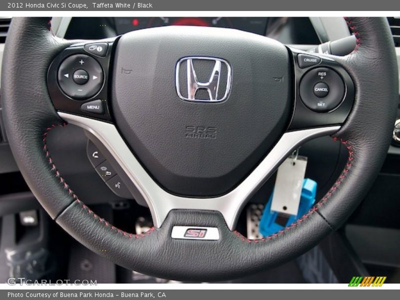 Taffeta White / Black 2012 Honda Civic Si Coupe