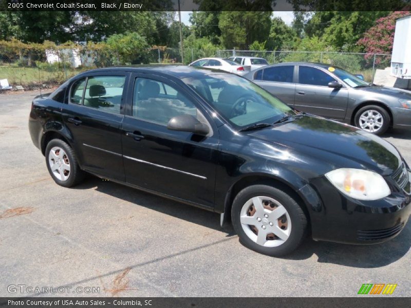 Black / Ebony 2005 Chevrolet Cobalt Sedan