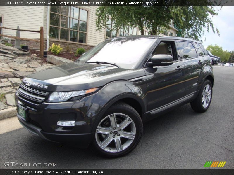 Front 3/4 View of 2012 Range Rover Evoque Pure